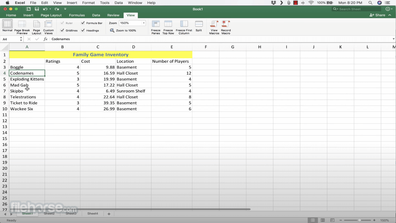 microsoft excel for mac download free
